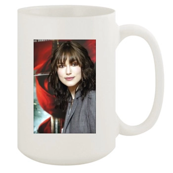 Keira Knightley 15oz White Mug