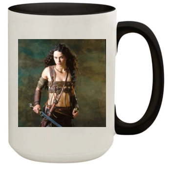 Keira Knightley 15oz Colored Inner & Handle Mug