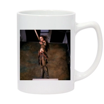 Keira Knightley 14oz White Statesman Mug