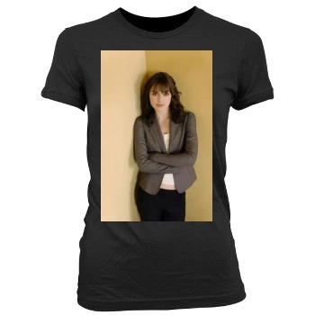 Keira Knightley Women's Junior Cut Crewneck T-Shirt