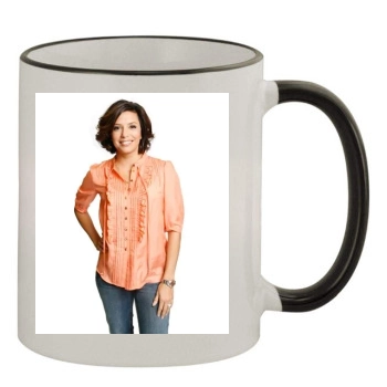 Eva Longoria 11oz Colored Rim & Handle Mug