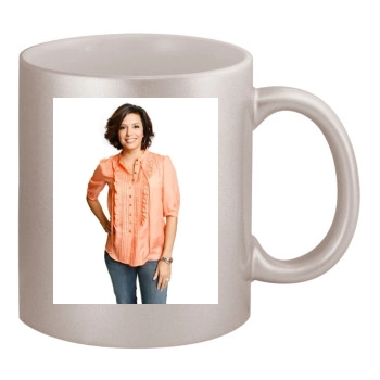 Eva Longoria 11oz Metallic Silver Mug