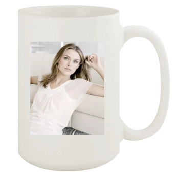 Keira Knightley 15oz White Mug