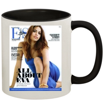 Eva Mendes 11oz Colored Inner & Handle Mug