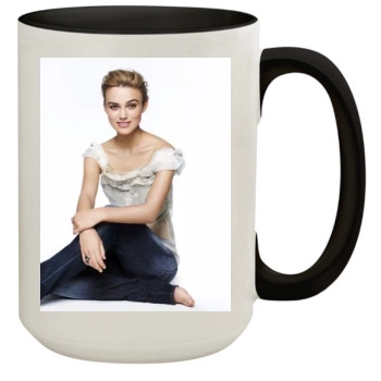 Keira Knightley 15oz Colored Inner & Handle Mug