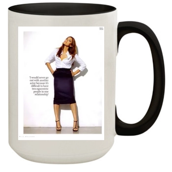 Eva Mendes 15oz Colored Inner & Handle Mug