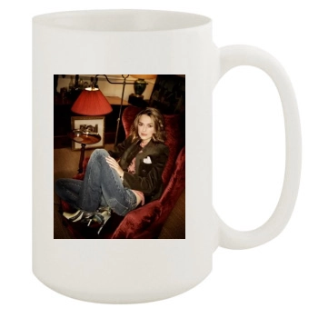 Keira Knightley 15oz White Mug