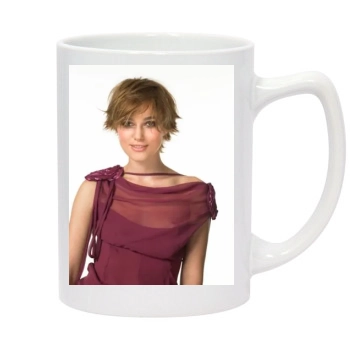 Keira Knightley 14oz White Statesman Mug