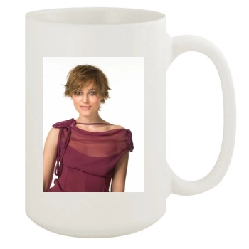 Keira Knightley 15oz White Mug