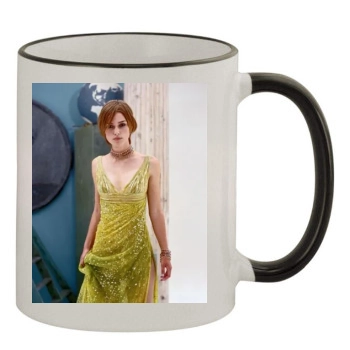 Keira Knightley 11oz Colored Rim & Handle Mug