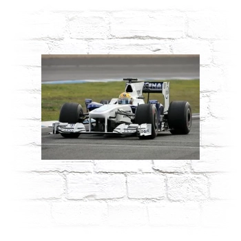 F1 Metal Wall Art