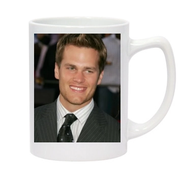 Tom Brady 14oz White Statesman Mug