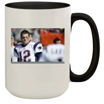 Tom Brady 15oz Colored Inner & Handle Mug