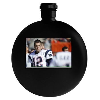 Tom Brady Round Flask