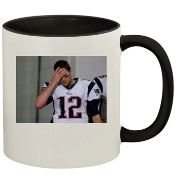 Tom Brady 11oz Colored Inner & Handle Mug