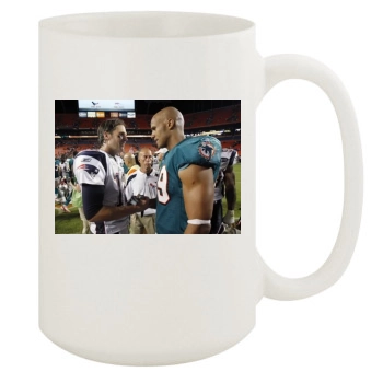 Tom Brady 15oz White Mug