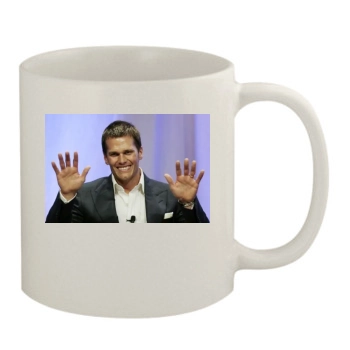 Tom Brady 11oz White Mug