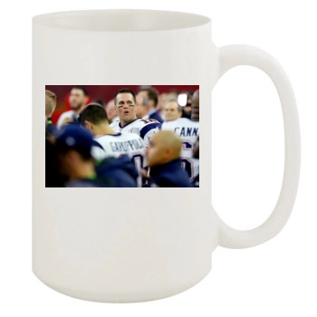 Tom Brady 15oz White Mug