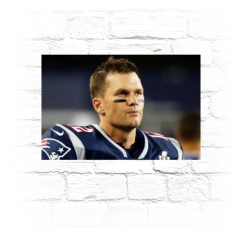 Tom Brady Metal Wall Art