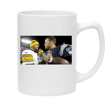 Tom Brady 14oz White Statesman Mug