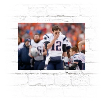 Tom Brady Metal Wall Art