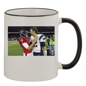 Tom Brady 11oz Colored Rim & Handle Mug