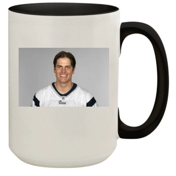 Tom Brady 15oz Colored Inner & Handle Mug