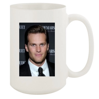 Tom Brady 15oz White Mug