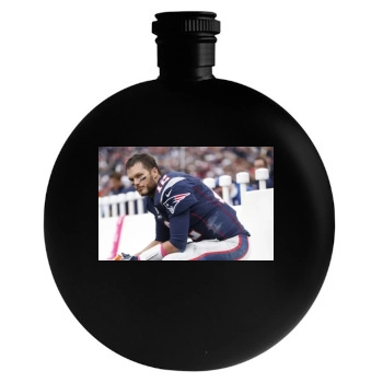 Tom Brady Round Flask