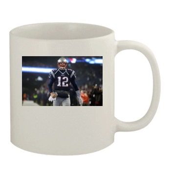 Tom Brady 11oz White Mug