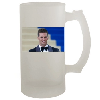 Tom Brady 16oz Frosted Beer Stein