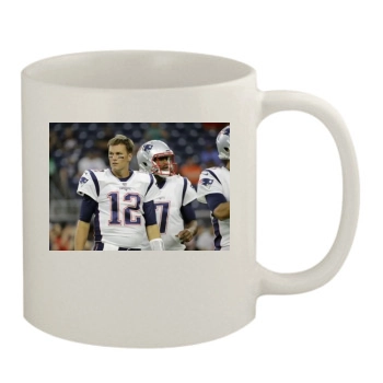 Tom Brady 11oz White Mug