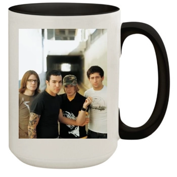 Fall Out Boy 15oz Colored Inner & Handle Mug