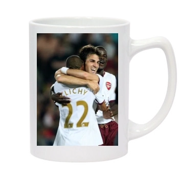 FC Arsenal 14oz White Statesman Mug