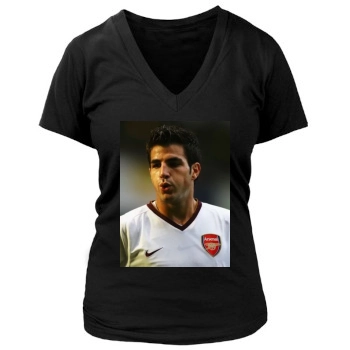 FC Arsenal Women's Deep V-Neck TShirt