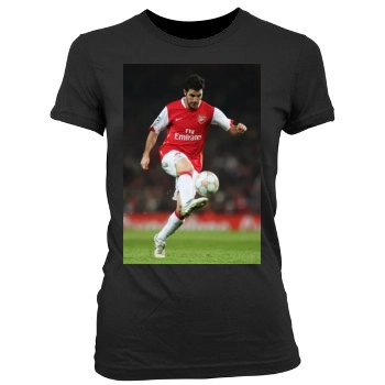 FC Arsenal Women's Junior Cut Crewneck T-Shirt