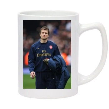 FC Arsenal 14oz White Statesman Mug