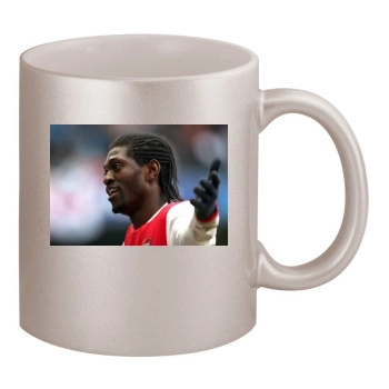 FC Arsenal 11oz Metallic Silver Mug