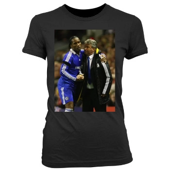 FC Chelsea Women's Junior Cut Crewneck T-Shirt