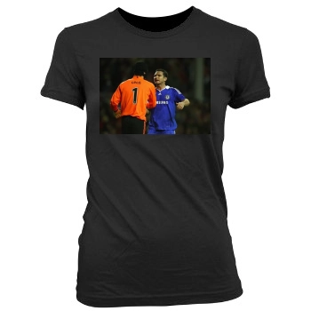 FC Chelsea Women's Junior Cut Crewneck T-Shirt