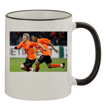 FC Shakhtar Donetsk 11oz Colored Rim & Handle Mug