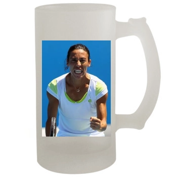 Francesca Schiavone 16oz Frosted Beer Stein