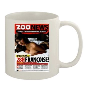 Francoise Boufhal 11oz White Mug