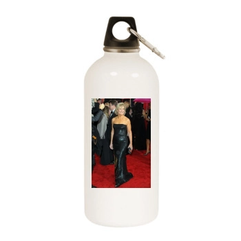 Glenn Close White Water Bottle With Carabiner