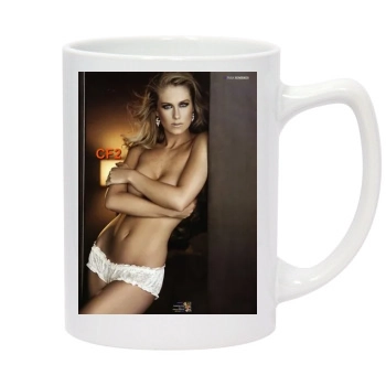 H Magazine 14oz White Statesman Mug