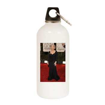 Helen Mirren White Water Bottle With Carabiner