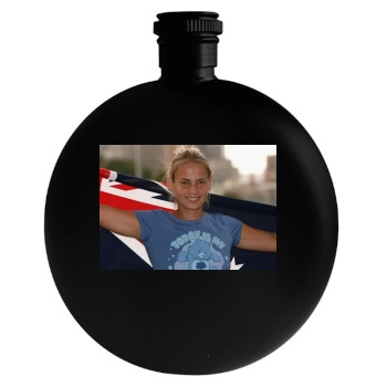 Jelena Dokic Round Flask