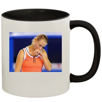 Jelena Dokic 11oz Colored Inner & Handle Mug