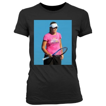 Jelena Dokic Women's Junior Cut Crewneck T-Shirt