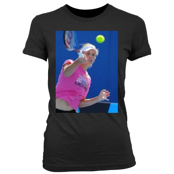 Jelena Dokic Women's Junior Cut Crewneck T-Shirt